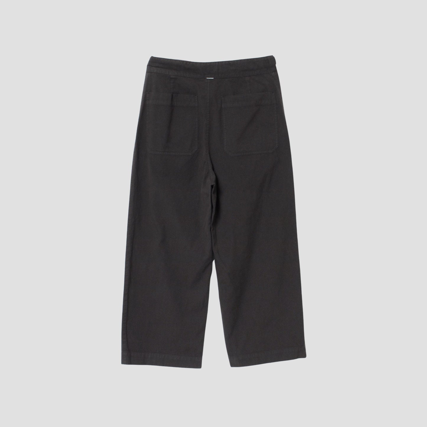 ROUGH COTTON CANVAS TROUSERS