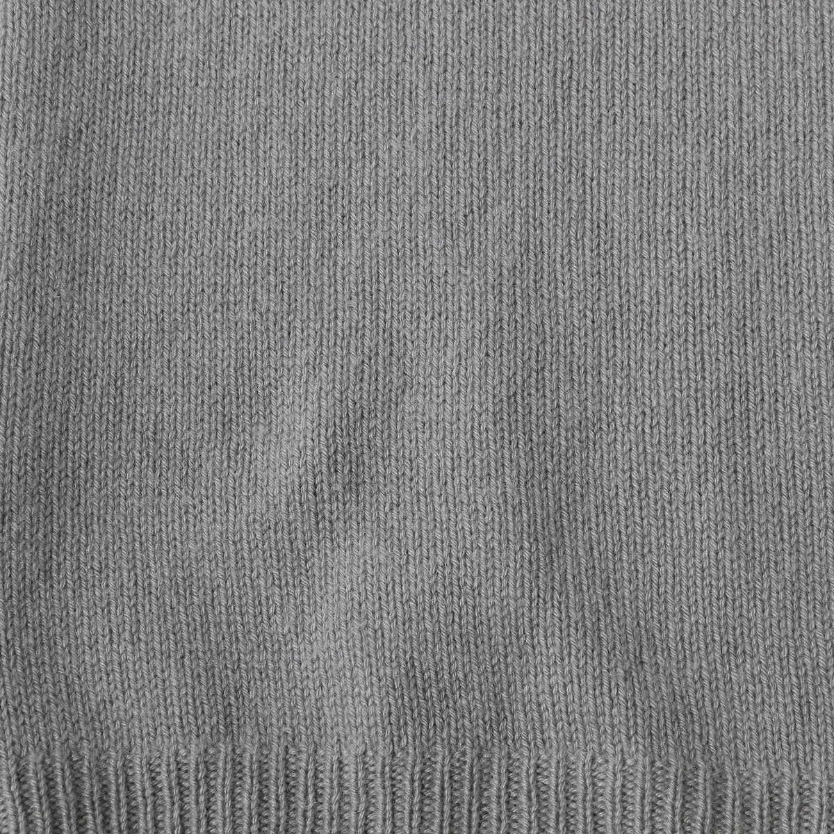 CASHMERE SADDLE NECK CREW KNIT