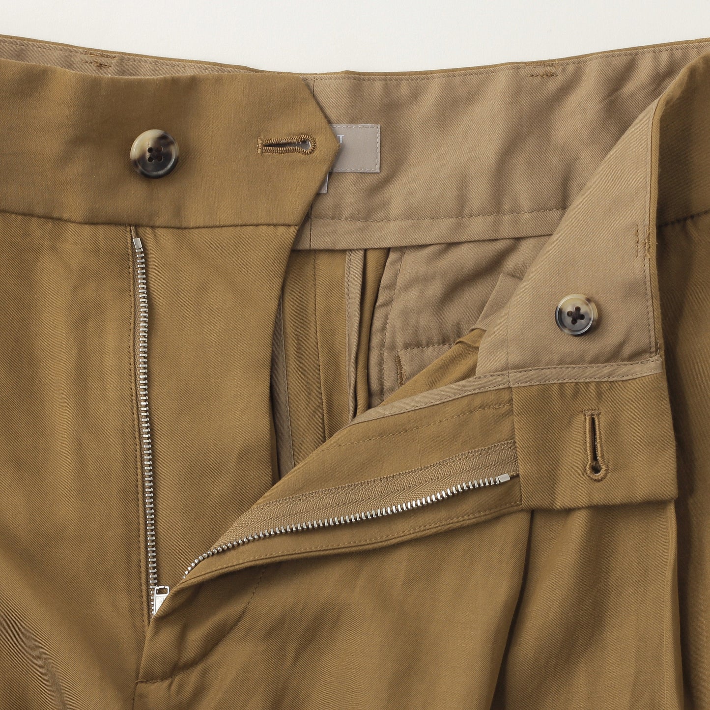 VISCOSE COTTON TWILL TROUSERS