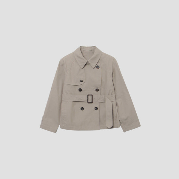 COMPACT COTTON TWILL COAT