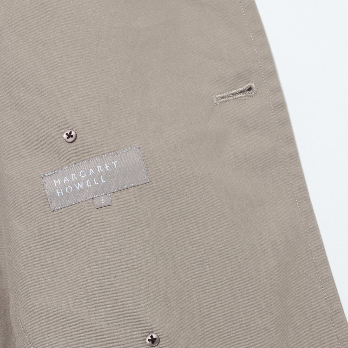 COMPACT COTTON TWILL COAT
