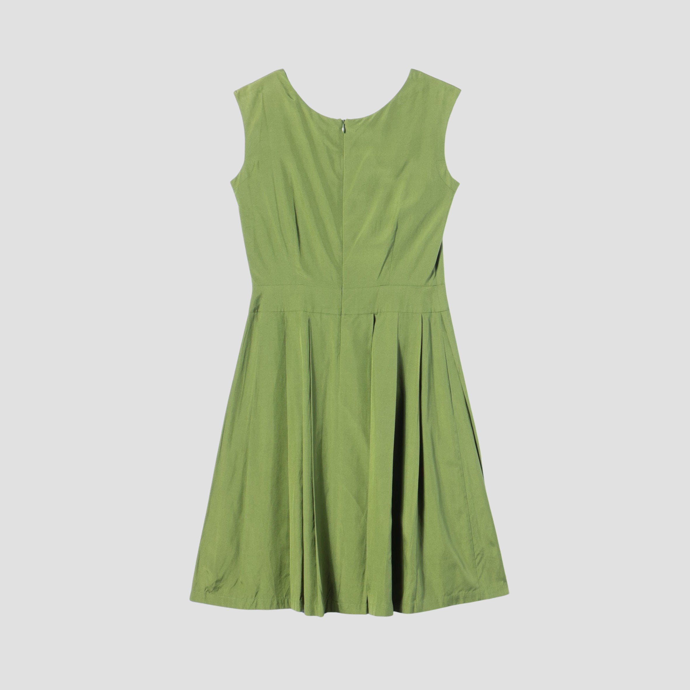 美品☆ マーガレットハウエル コットンワンピース 2サイズ グリーン ワンピース / I / GREEN(グリーン) ｜ マーガレット・ハウエル 公式