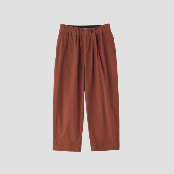 PLAIN COTTON SILK TROUSERS