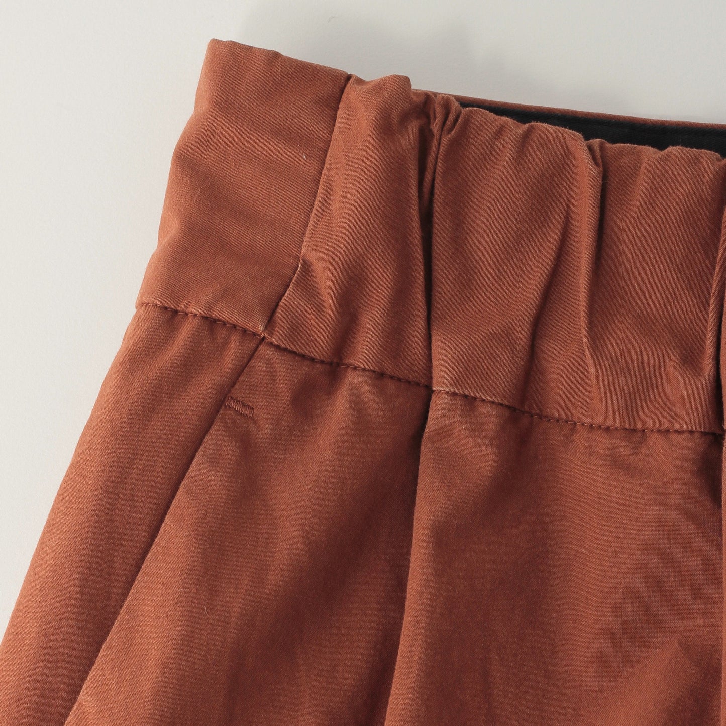 PLAIN COTTON SILK TROUSERS