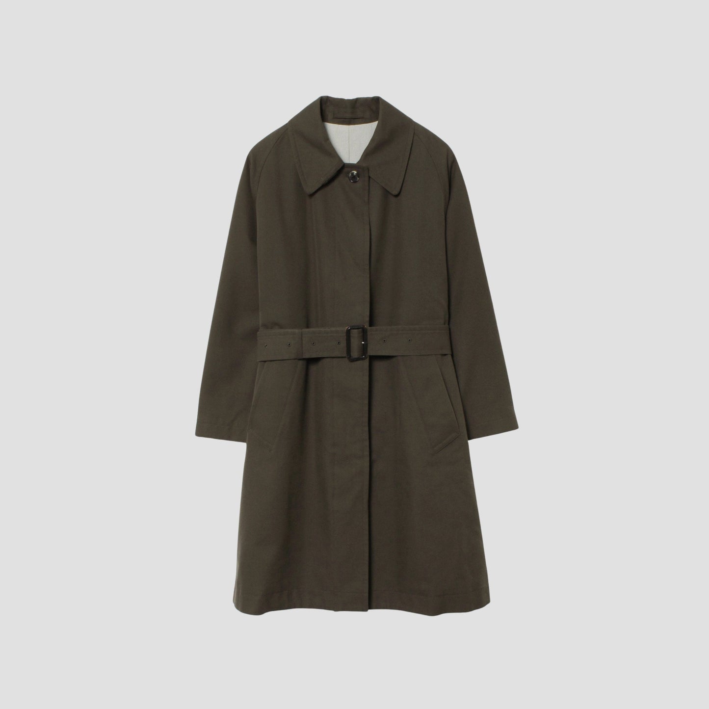 COTTON WOOL SERGE COAT