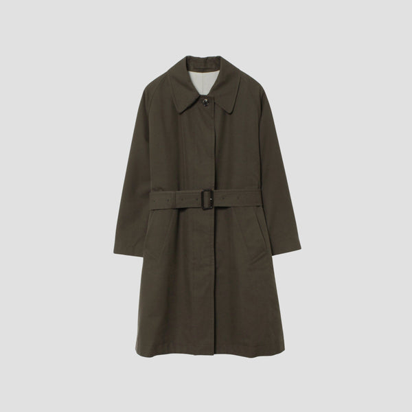 COTTON WOOL SERGE COAT