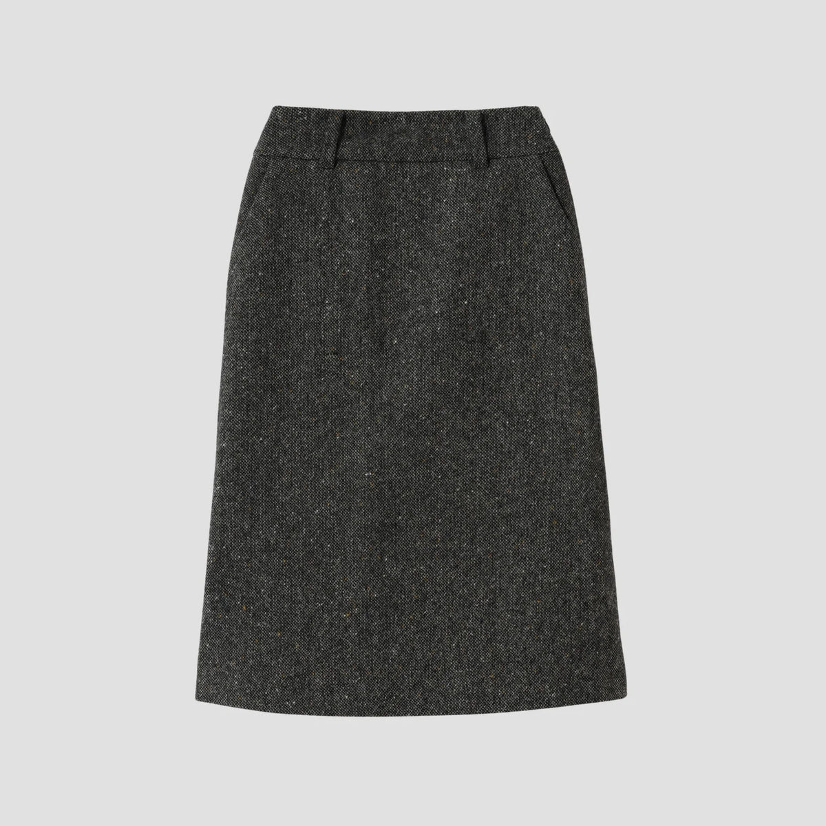 WOOL TWEED SKIRT