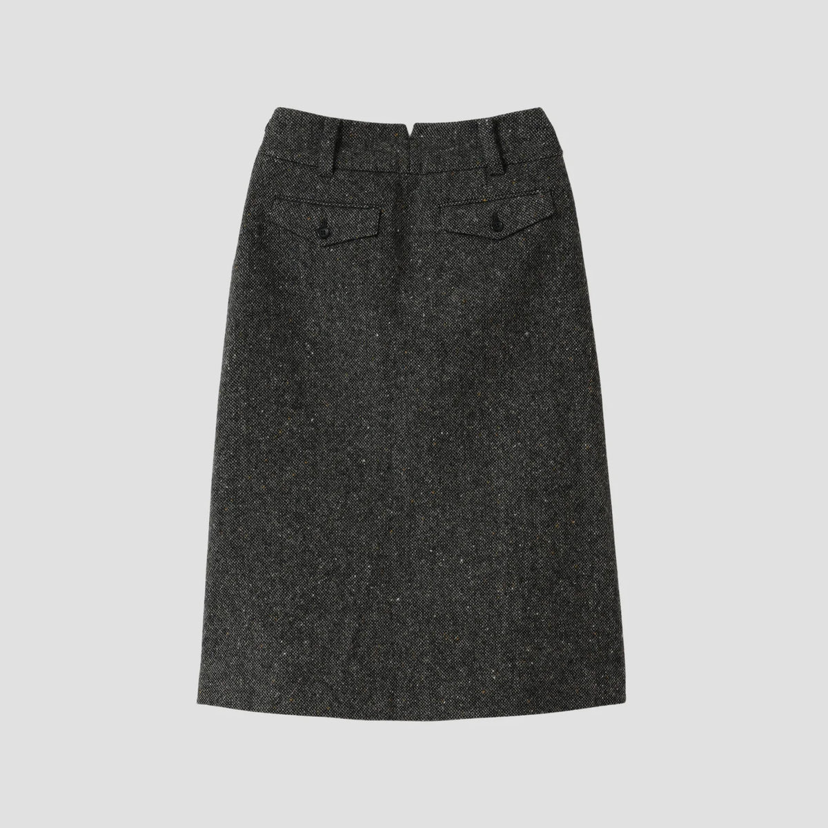 WOOL TWEED SKIRT