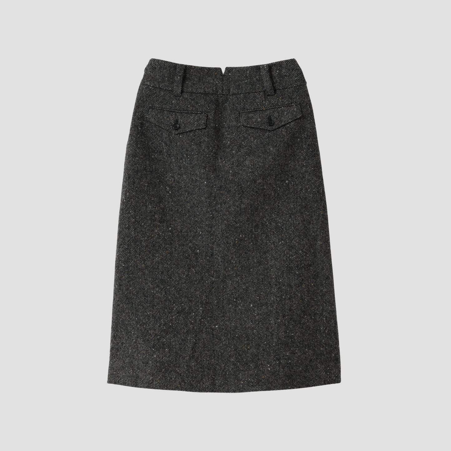 WOOL TWEED SKIRT