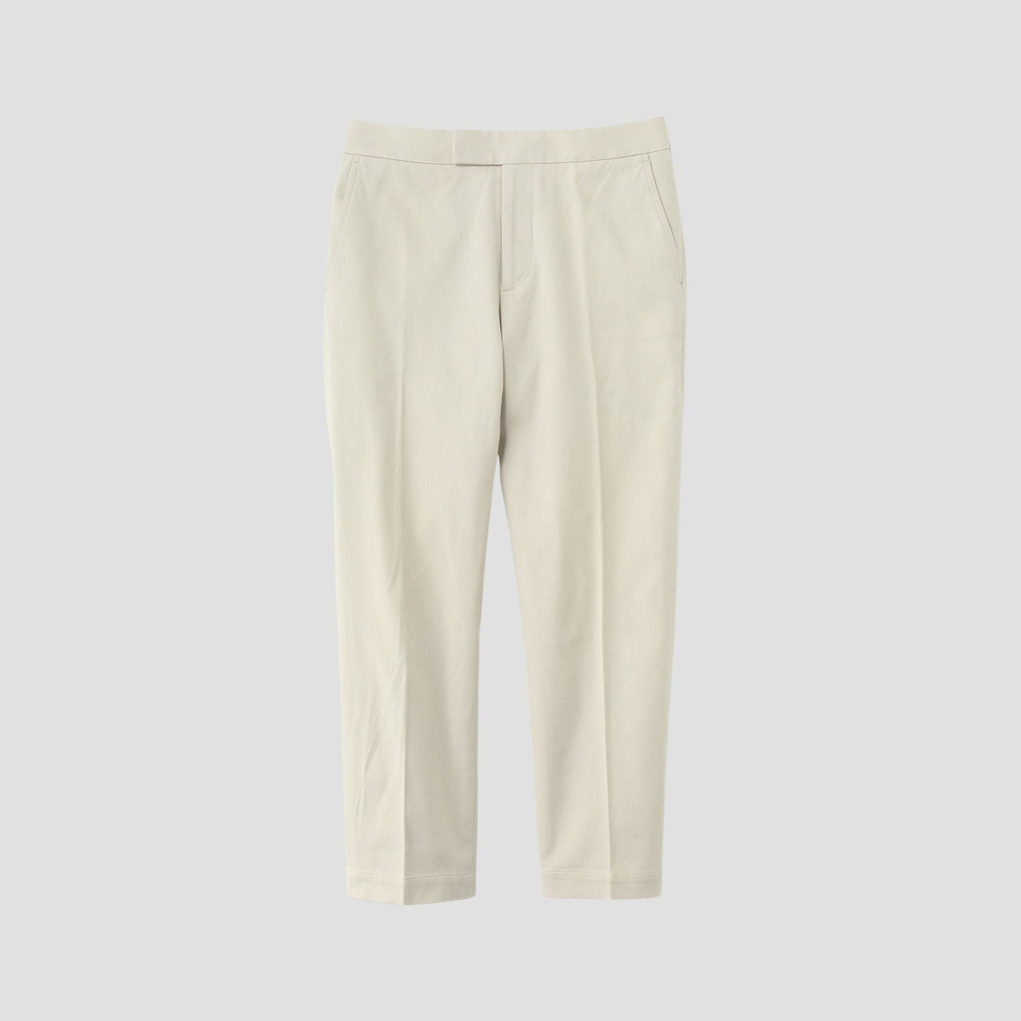 COTTON TWILL TROUSERS