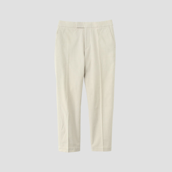 COTTON TWILL TROUSERS