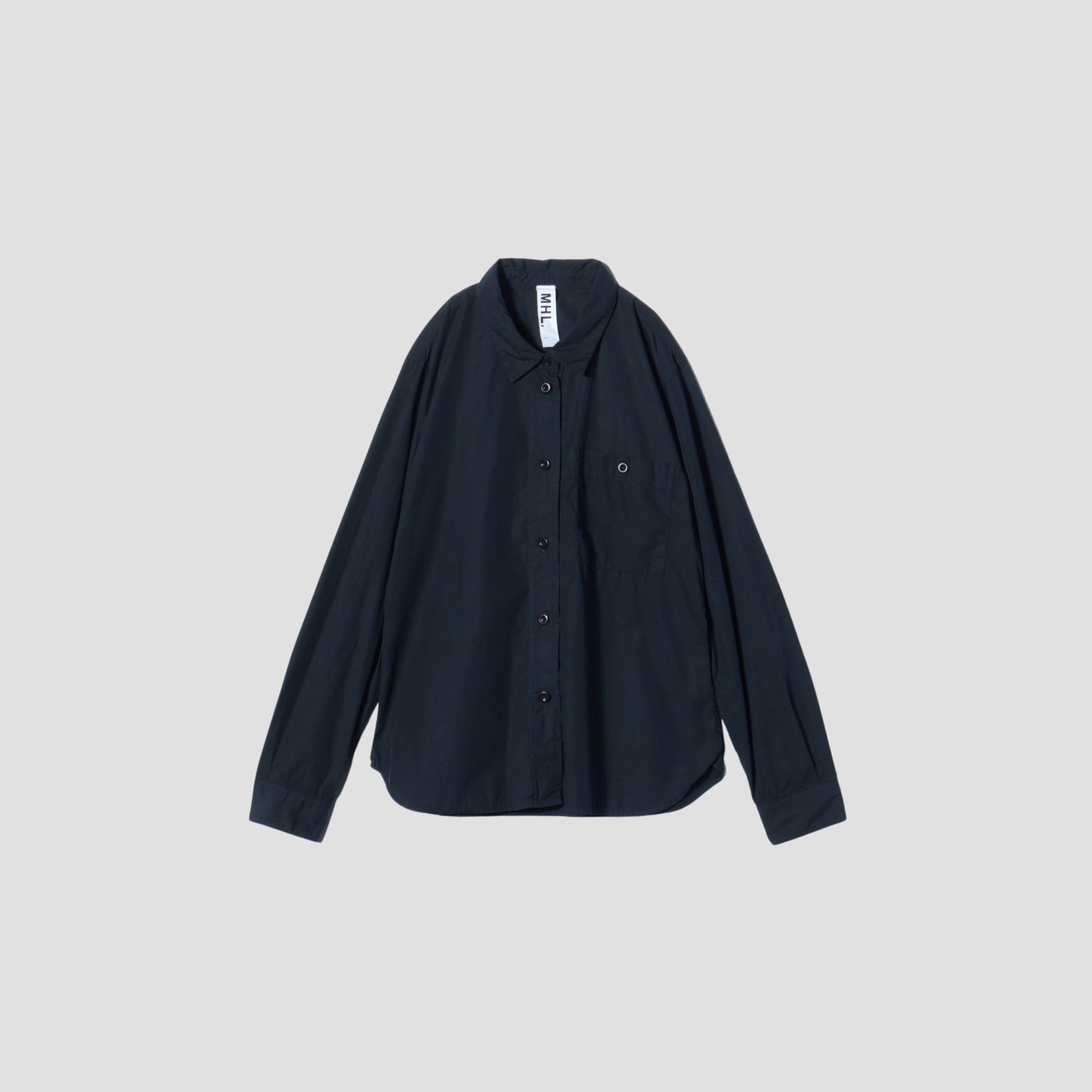 GARMENT DYE BASIC POPLIN SHIRT