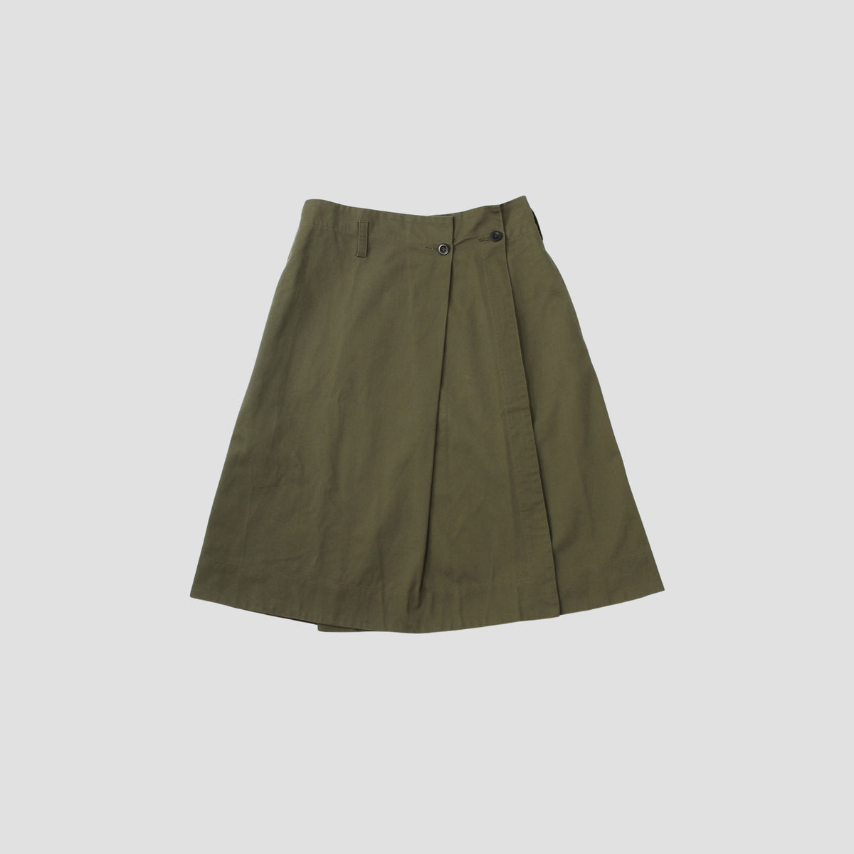 SOFT COTTON TWILL SKIRT