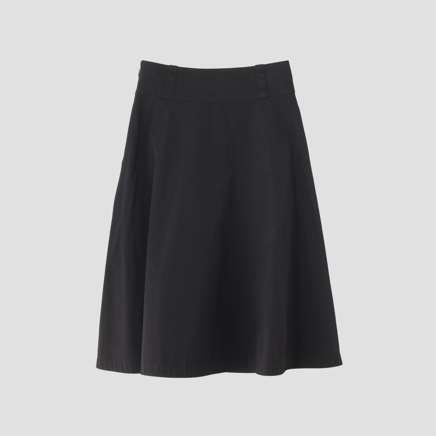 DENSE FINE COTTON TWILL SKIRT