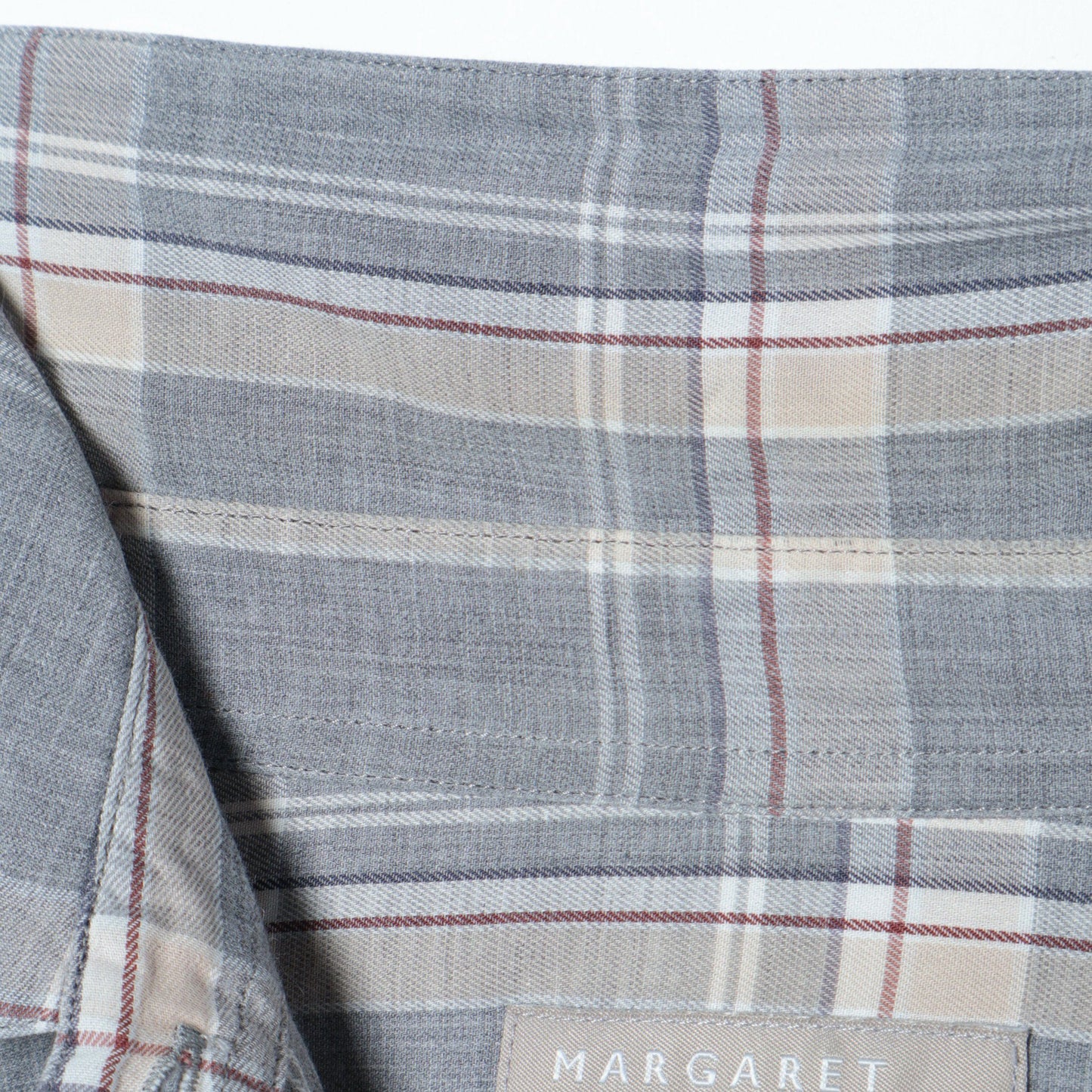 GREY CHECK SHIRT