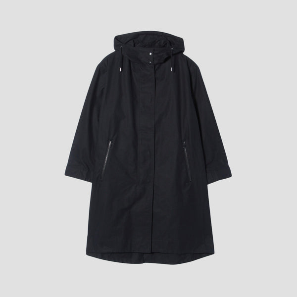 PROOFED COTTON POPLIN COAT