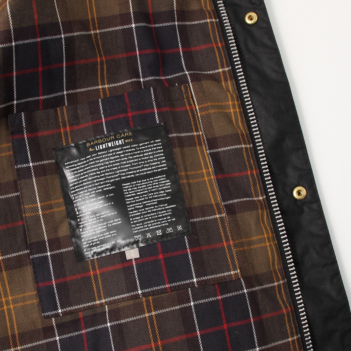 WAXED COTTON COAT