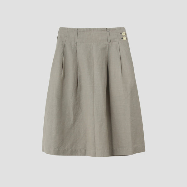 COTTON LINEN SKIRT