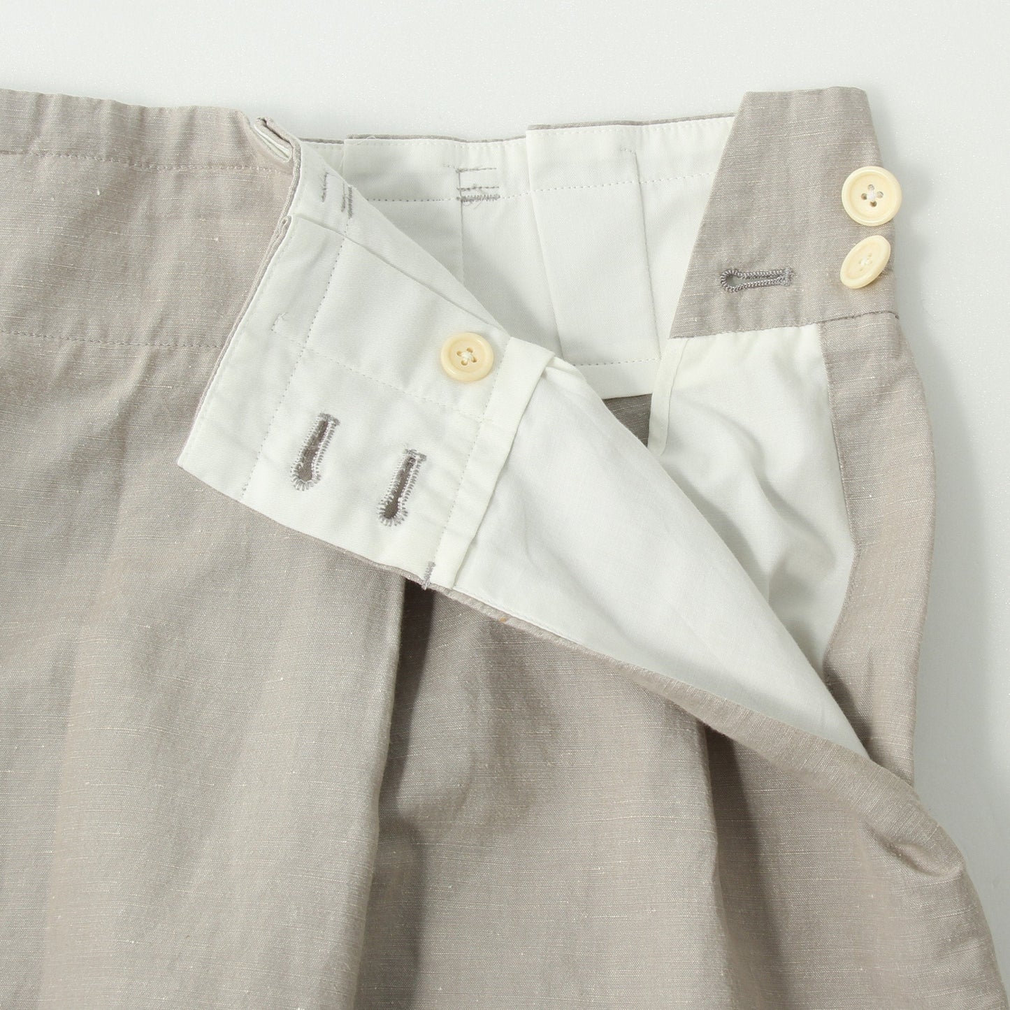 COTTON LINEN SKIRT