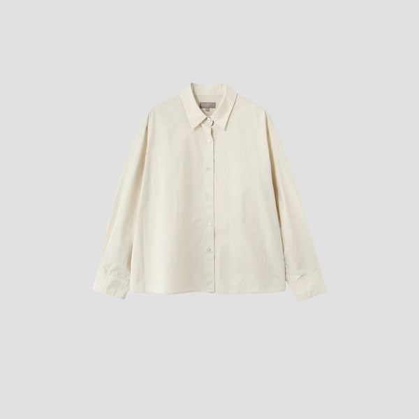 MATT COTTON POPLIN SHIRT