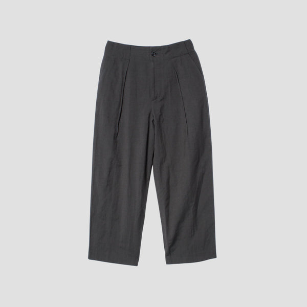SOFT WOOL LINEN TROUSERS