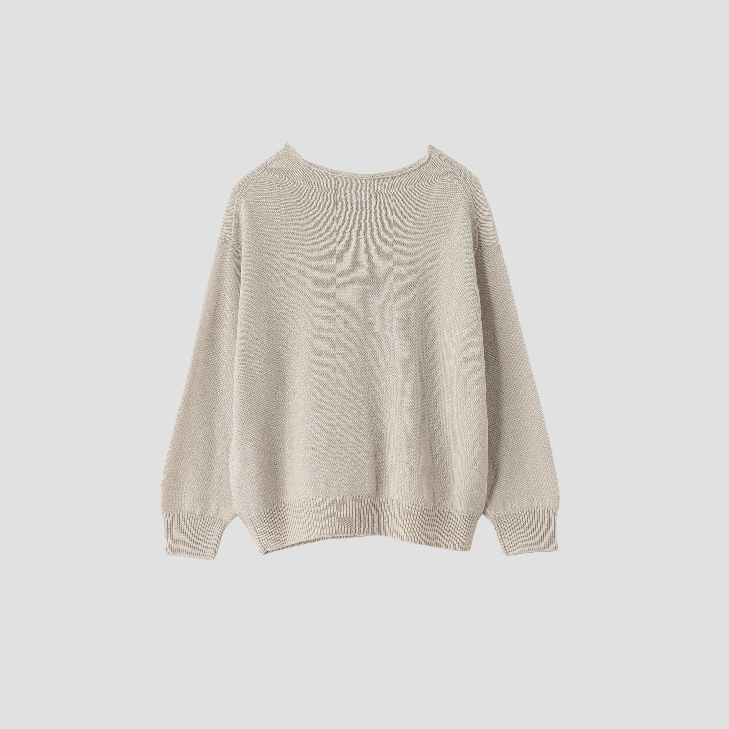WOOL LINEN JUMPER KNIT