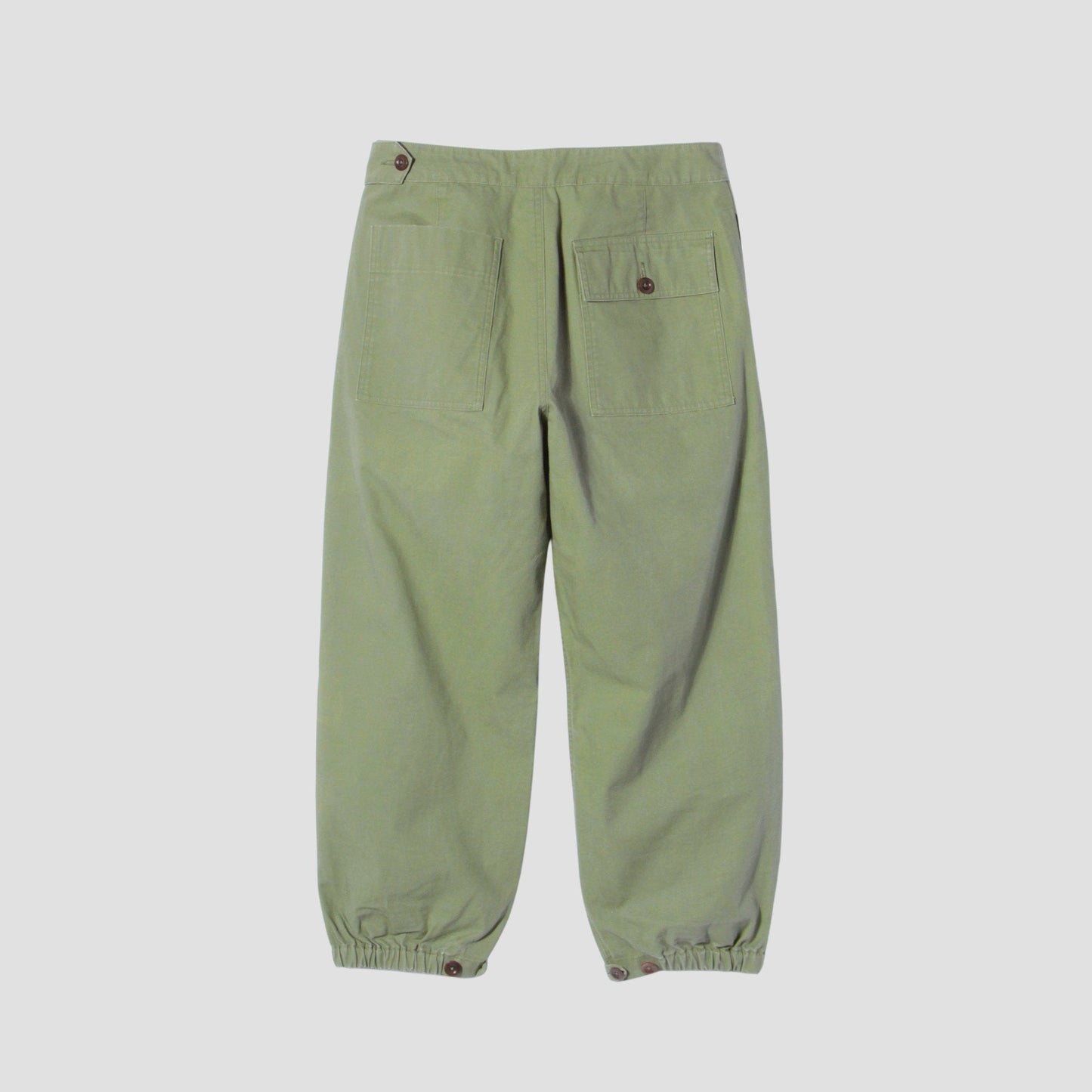 COMPACT BROKEN DRILL TROUSERS