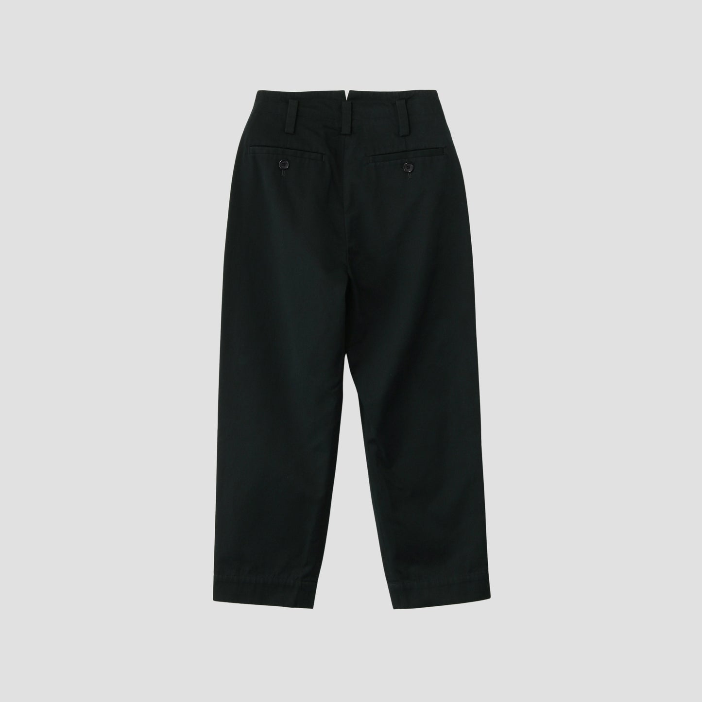 ORGANIC COTTON TWILL TROUSERS