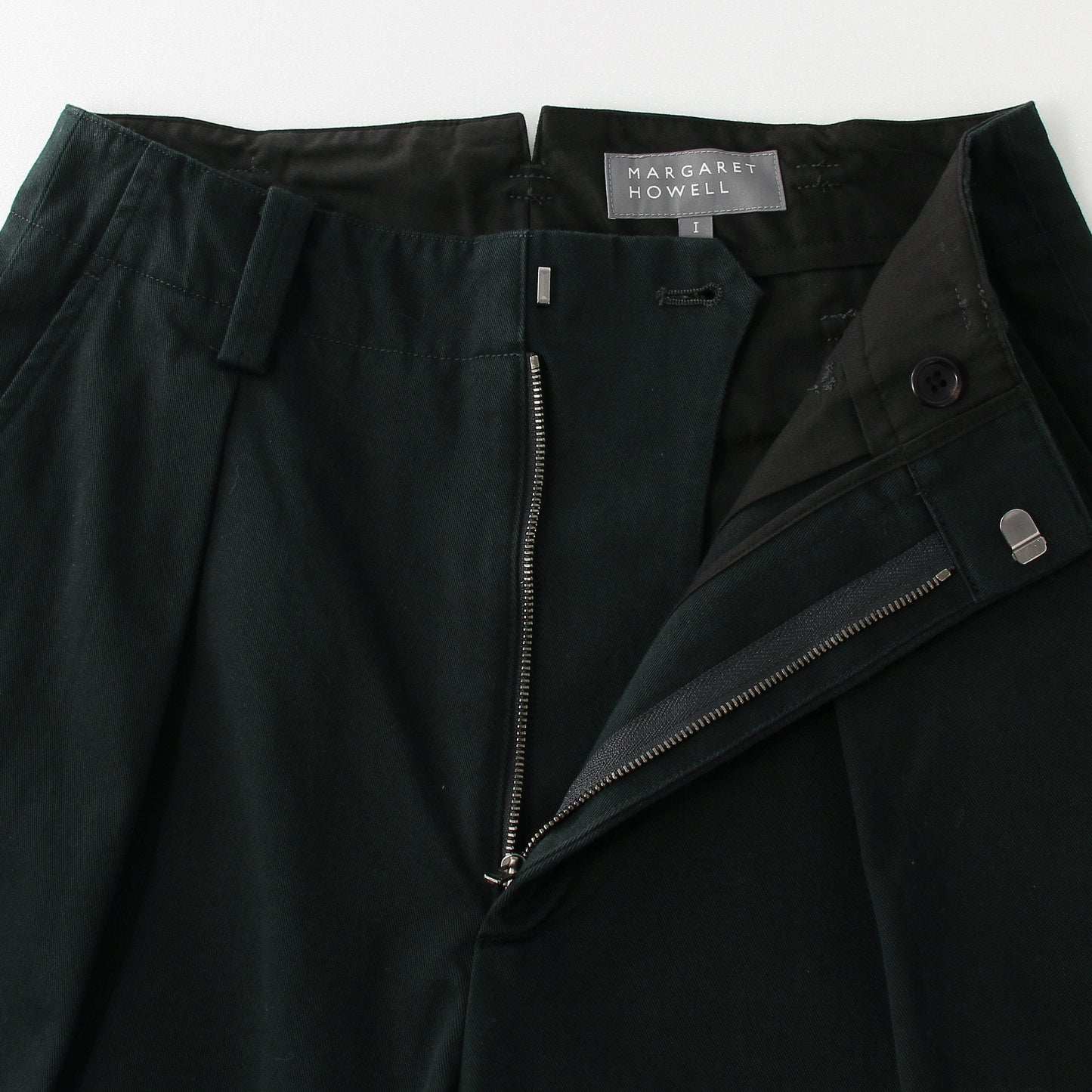 ORGANIC COTTON TWILL TROUSERS