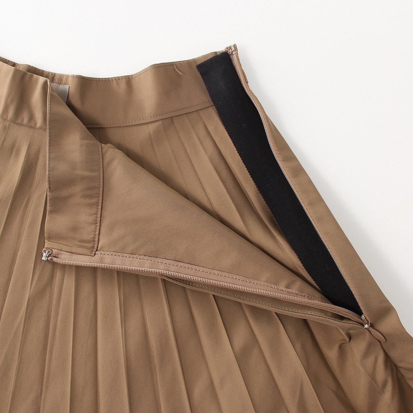 PLAIN WEAVE BLEND SKIRT