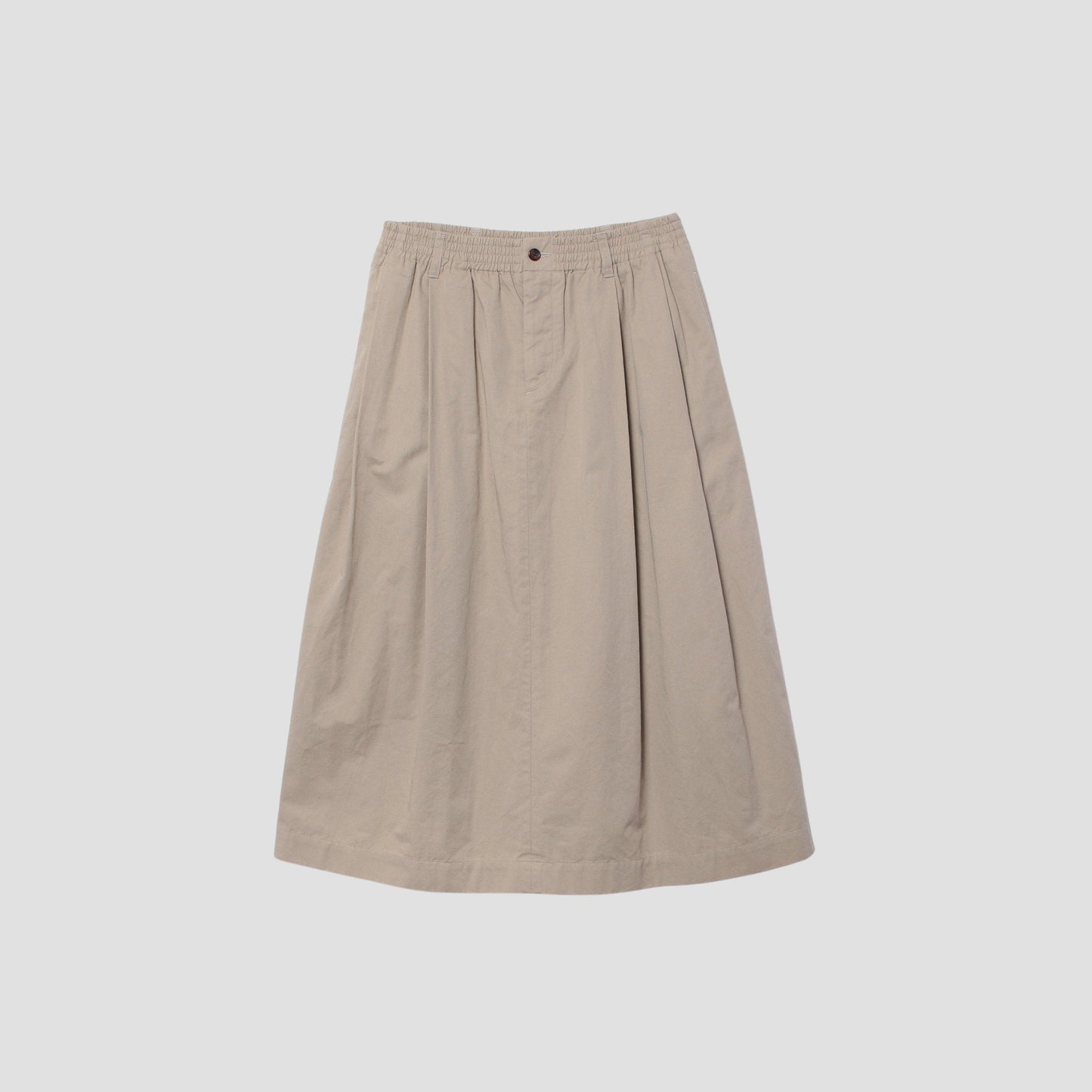LIGHT COTTON LINEN TWILL SKIRT