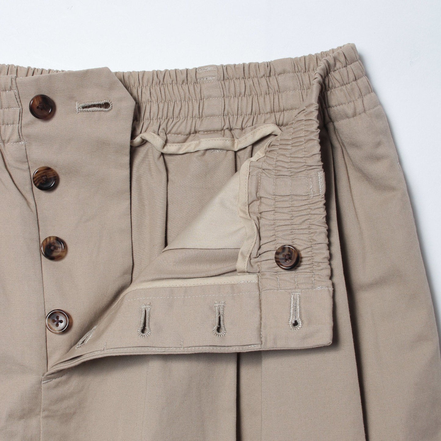 LIGHT COTTON LINEN TWILL SKIRT