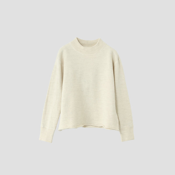 FELTED ROUGH WOOL KNIT