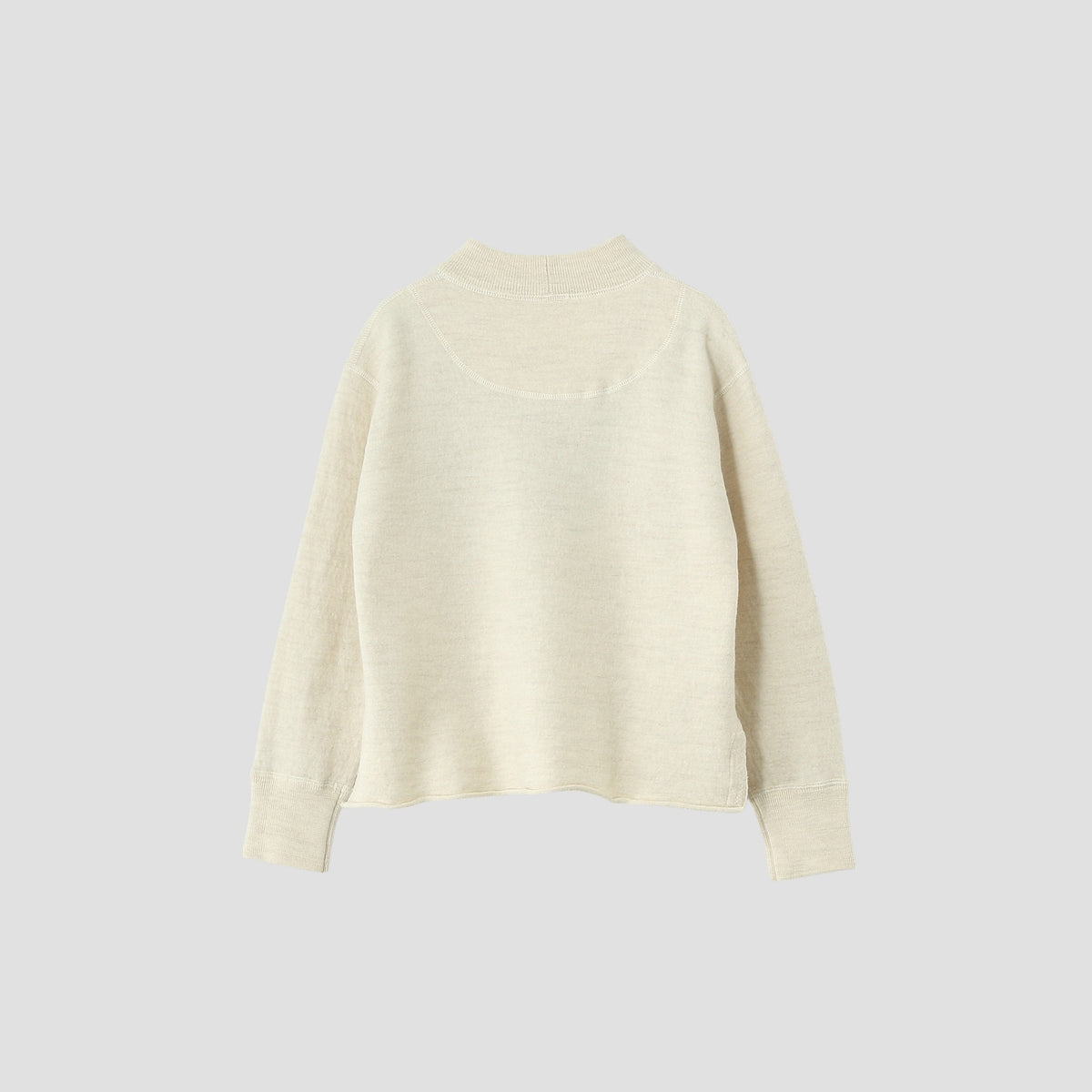 FELTED ROUGH WOOL KNIT