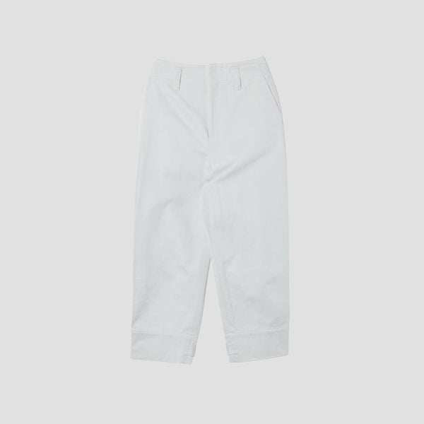 ORGANIC COTTON TWILL TROUSERS