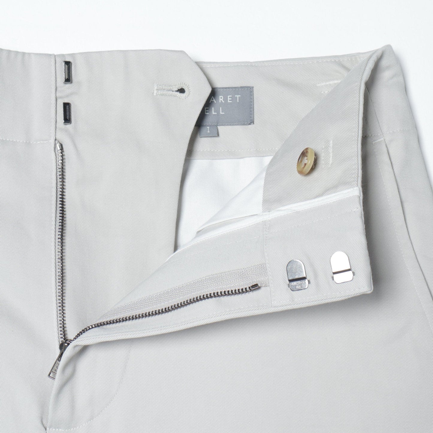 ORGANIC COTTON TWILL TROUSERS