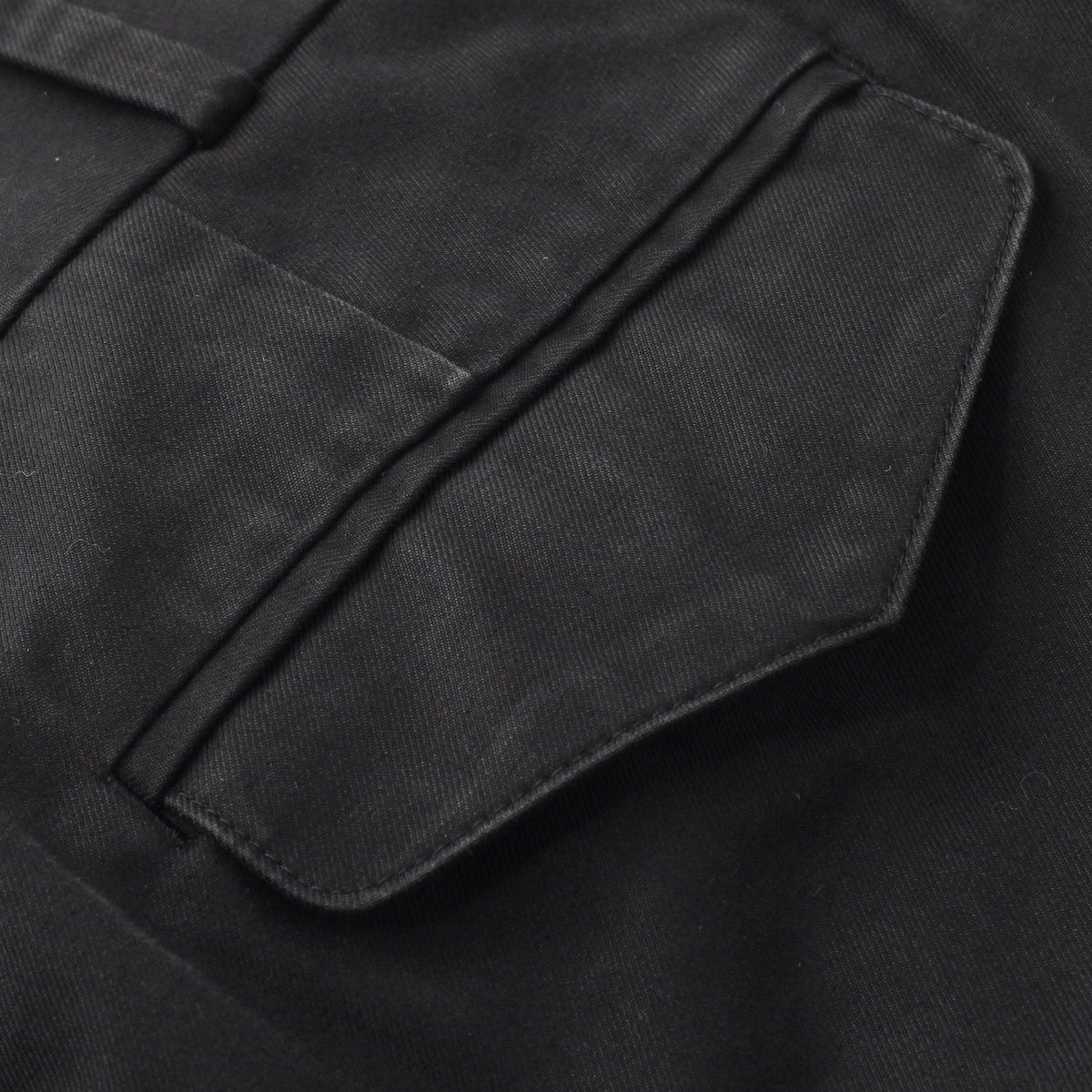 BRUSHED TWILL TROUSERS