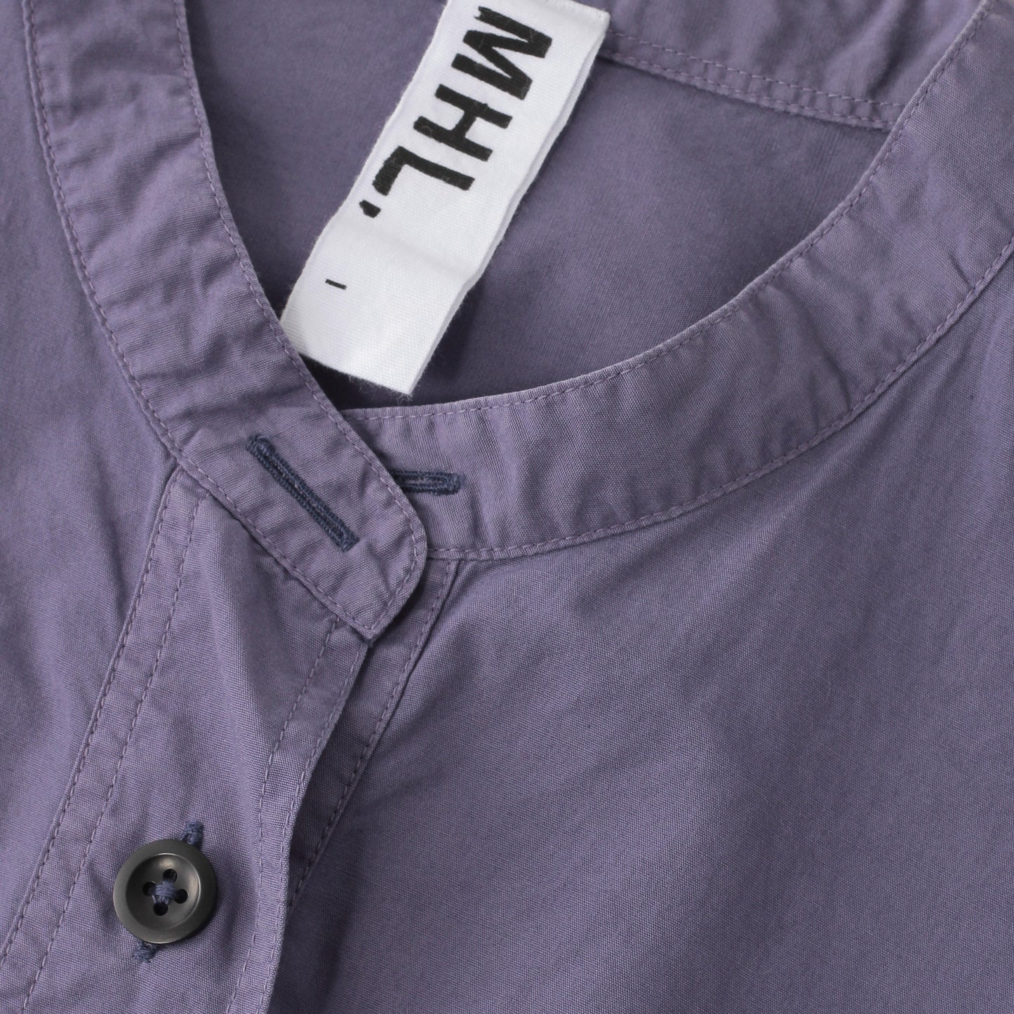 GARMENT DYE COTTON POPLIN SHIRT