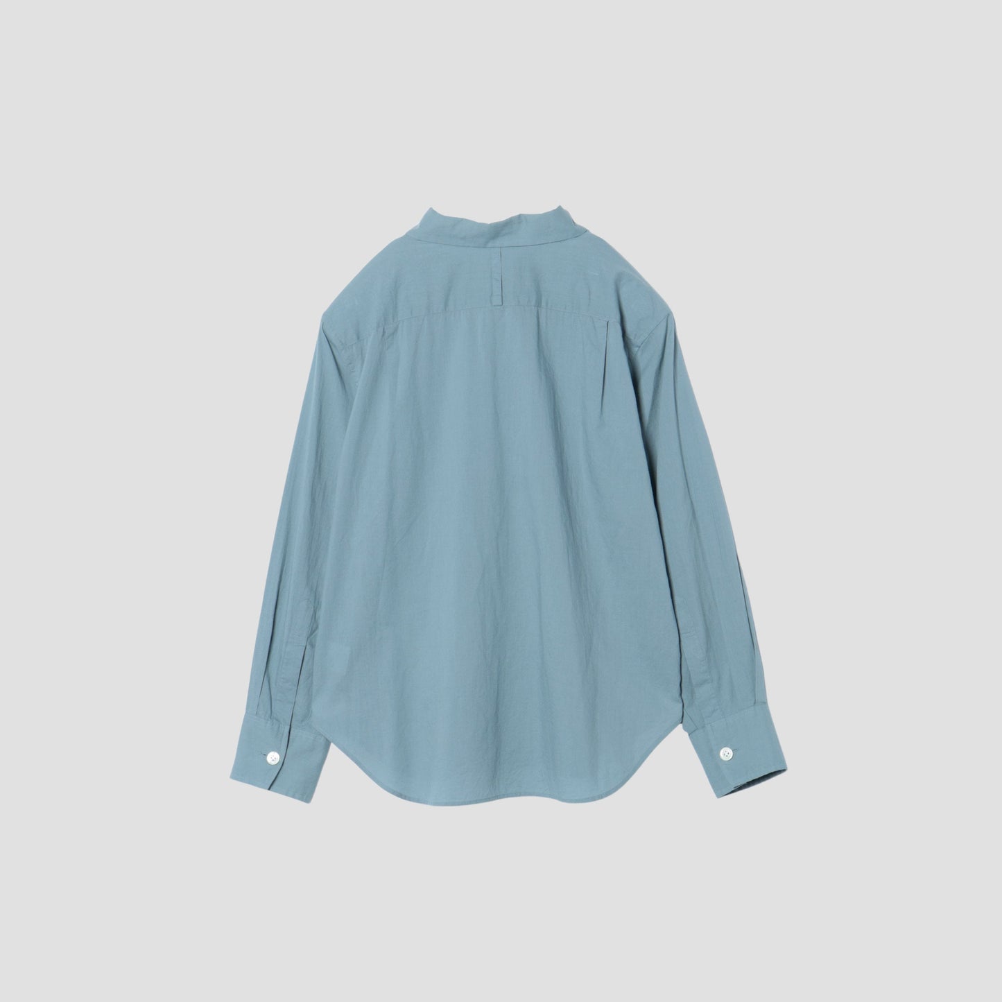 PIECE DYED WASHED COTTON SHIRT