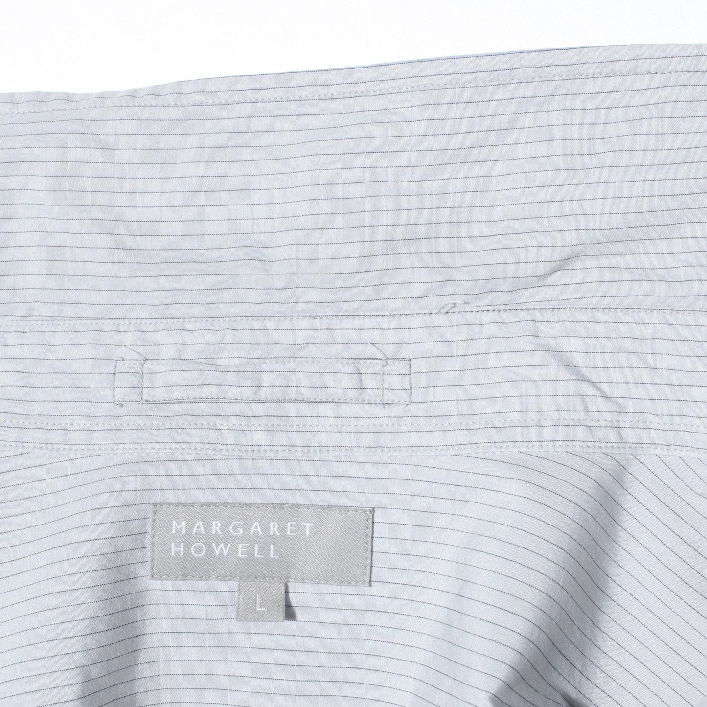 FINE STRIPE COTTON SHIRT