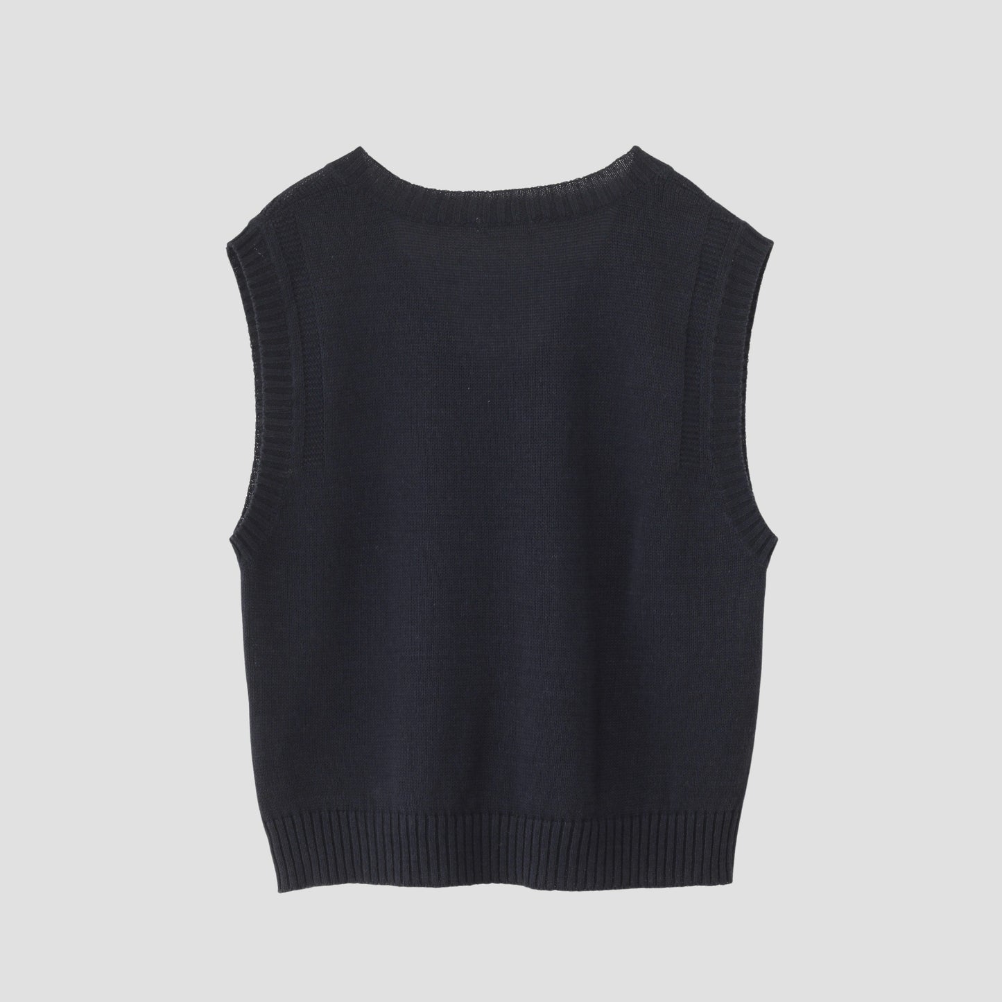 LINEN COTTON SILK SLIPOVER KNIT