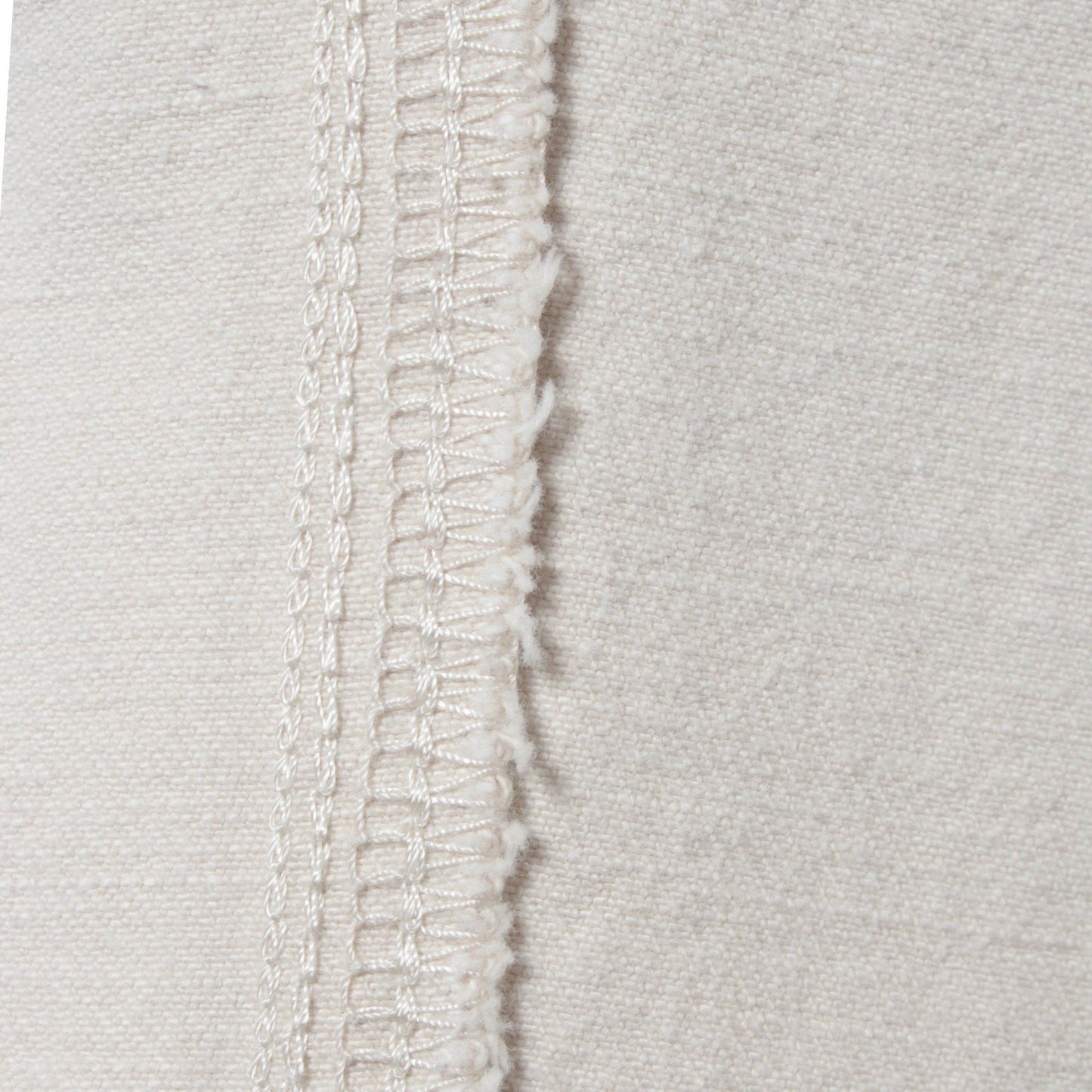 WHITE DENIM TROUSERS