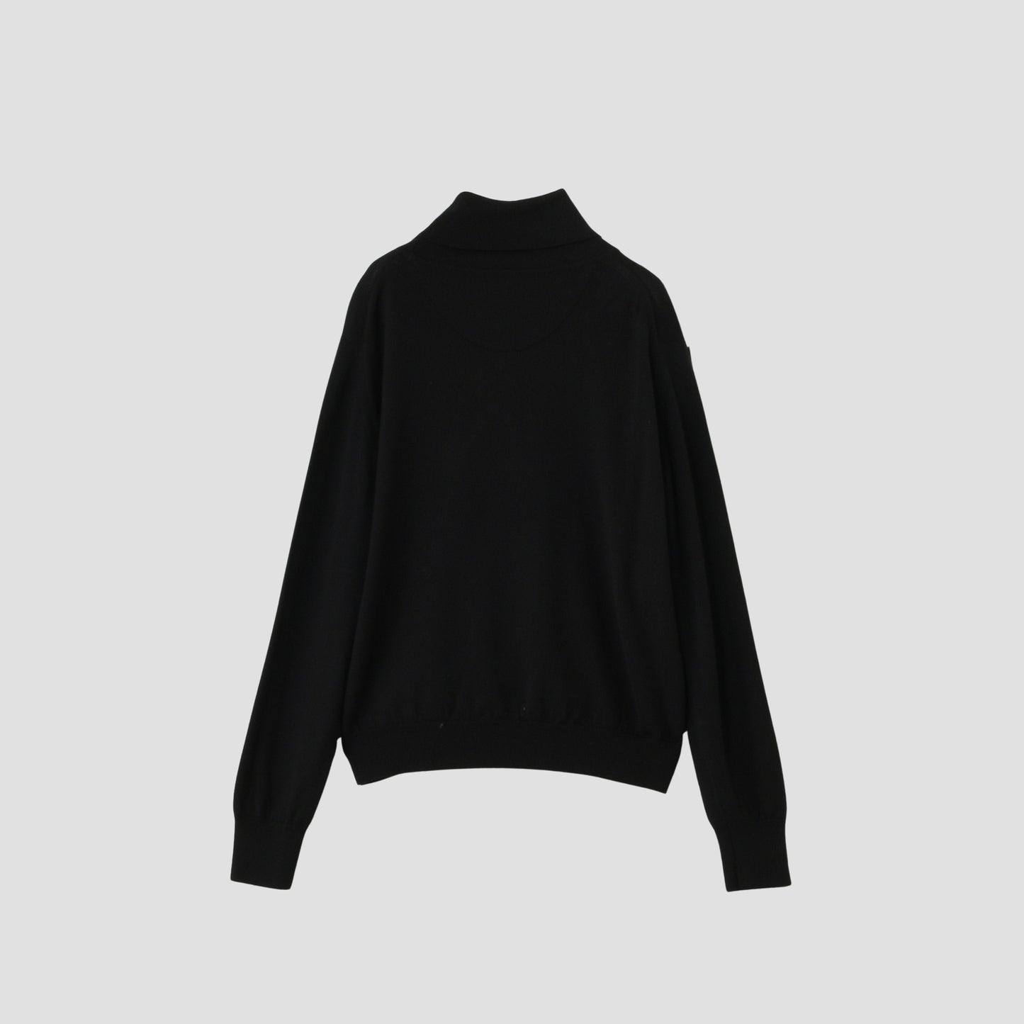 FINE WOOL TURTLE NECK KNIT