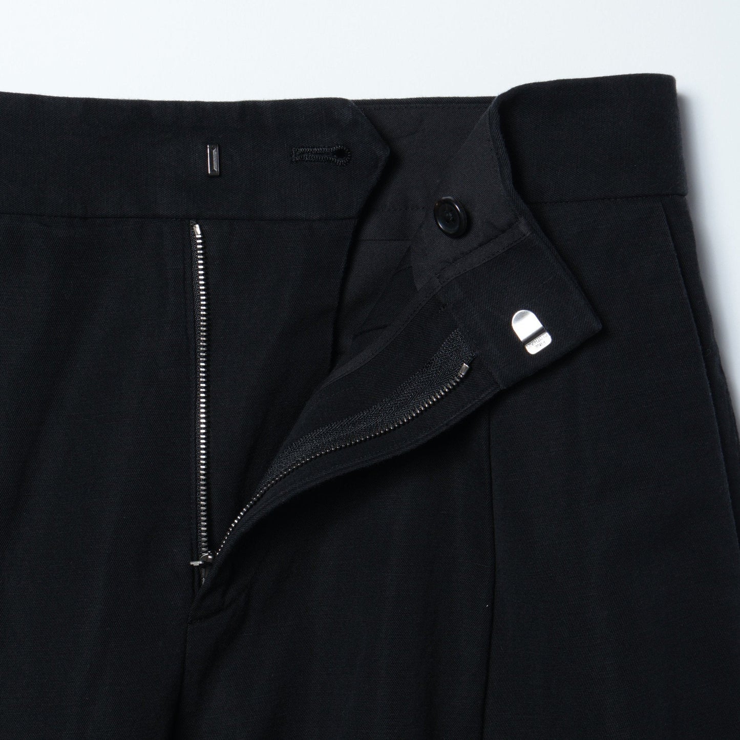 COTTON LINEN TWILL TROUSERS