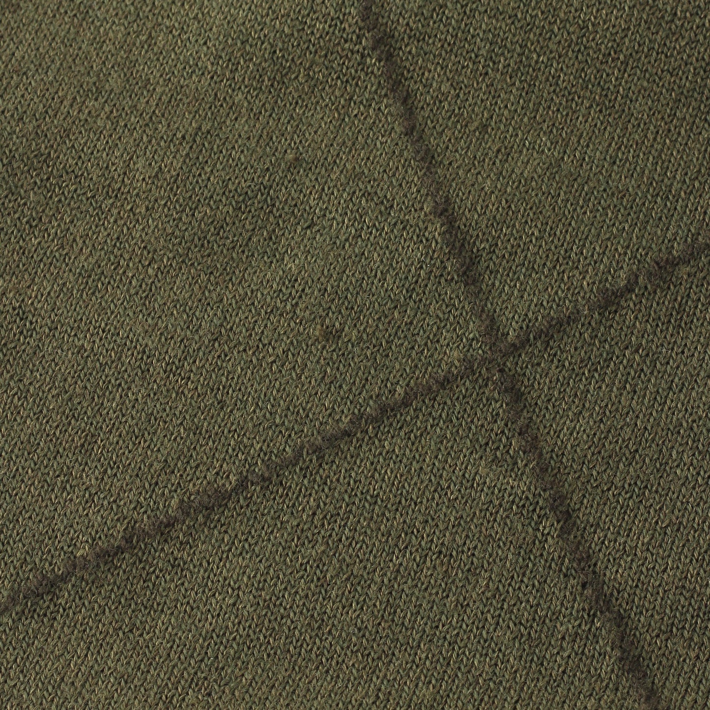 WOOL LINEN ARGYLE KNIT