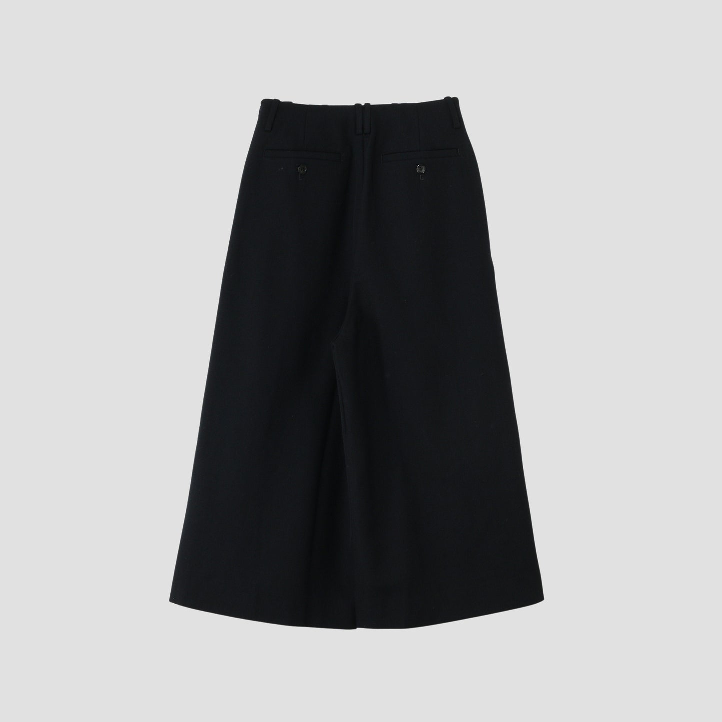 WOOL GABARDINE TROUSERS