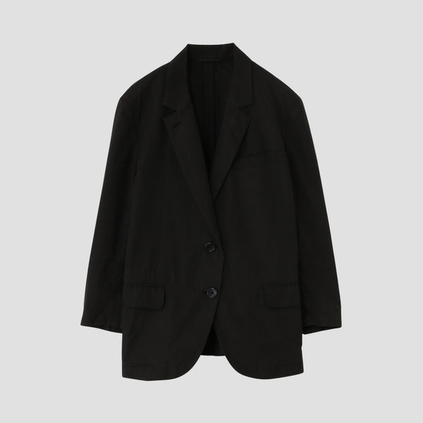 SILK COTTON POPLIN JACKET
