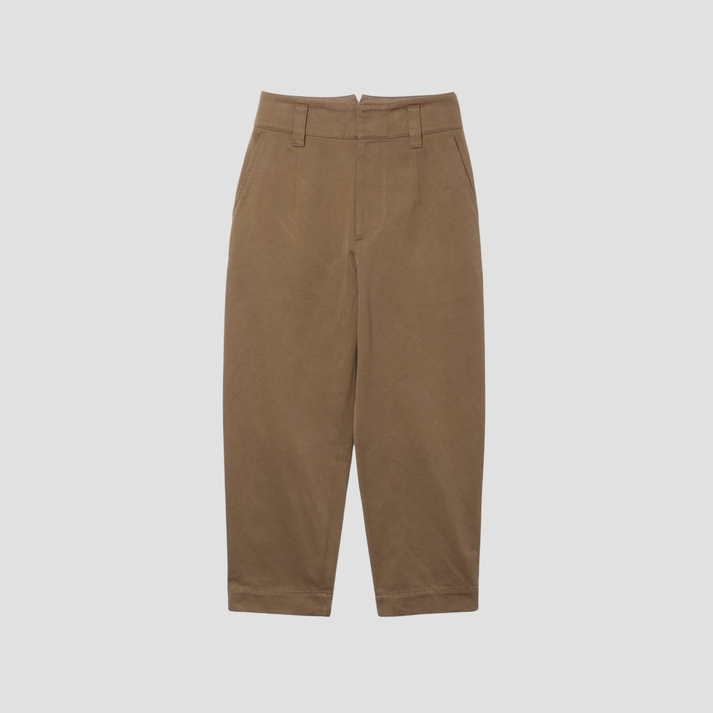 COTTON TWILL TROUSERS