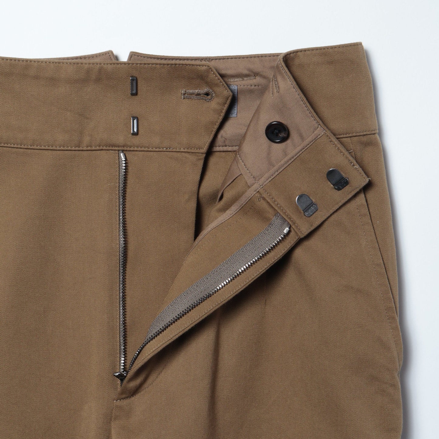 COTTON TWILL TROUSERS
