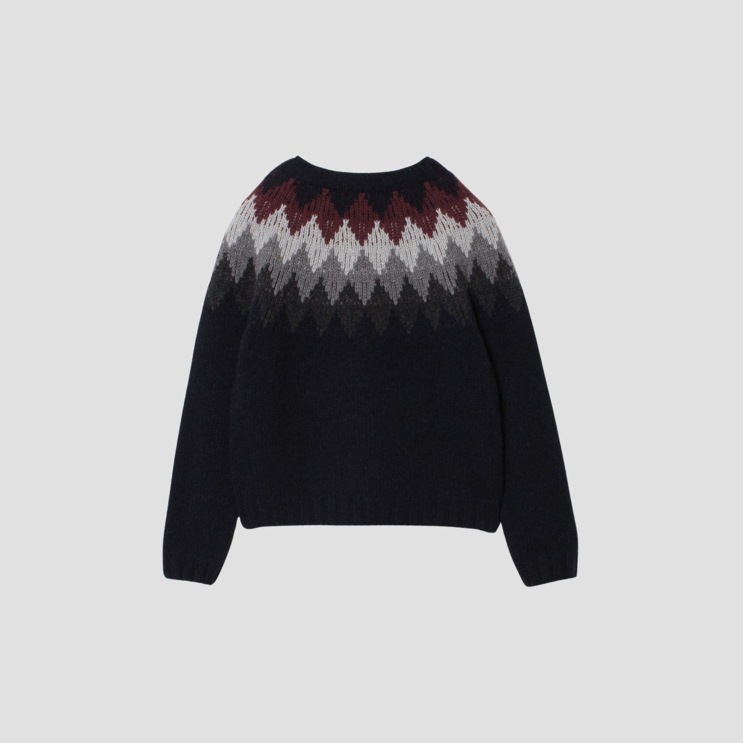 DIAMOND FAIRISLE JUMPER KNIT